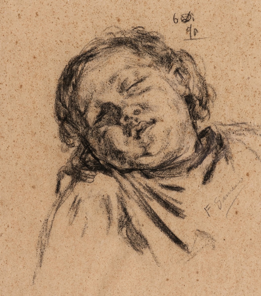"Drawing. Portrait" by Francesc Gimeno i Arasa