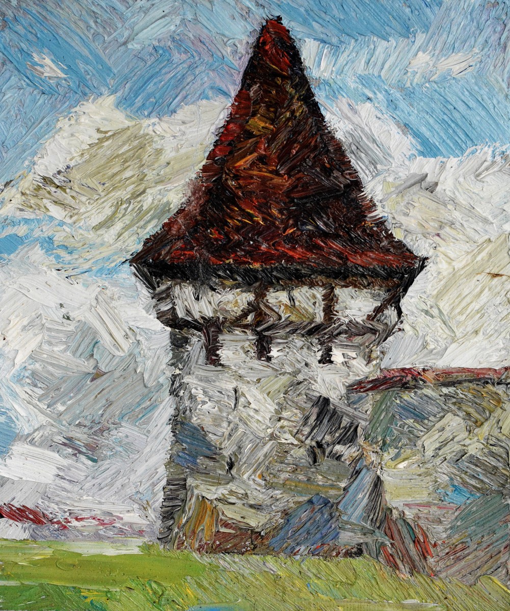 "Painting. Pleinair. Long term" by Vlada Cibuc, 300x250mm, oil on canvas