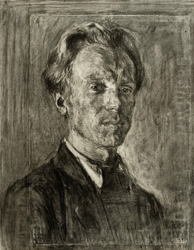 "Drawing. Portrait" by Teterin Viktor Kuzmich