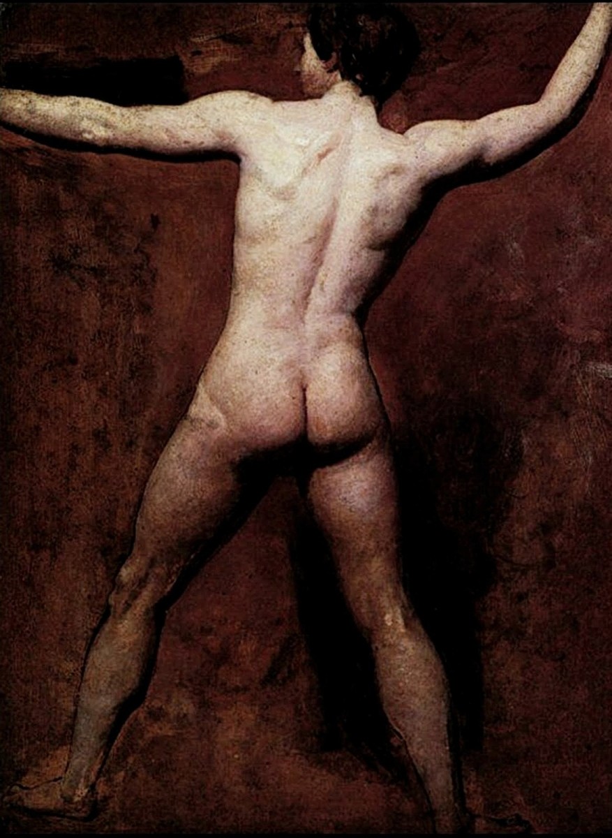 "Painting. Nude. Figure" by William Etty