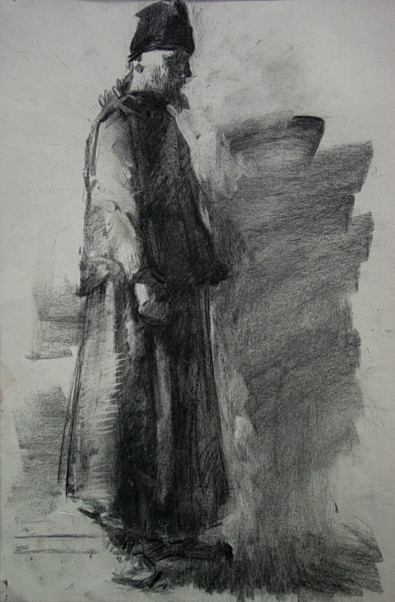 "Drawing. Figure" by Gheorghe Lisița