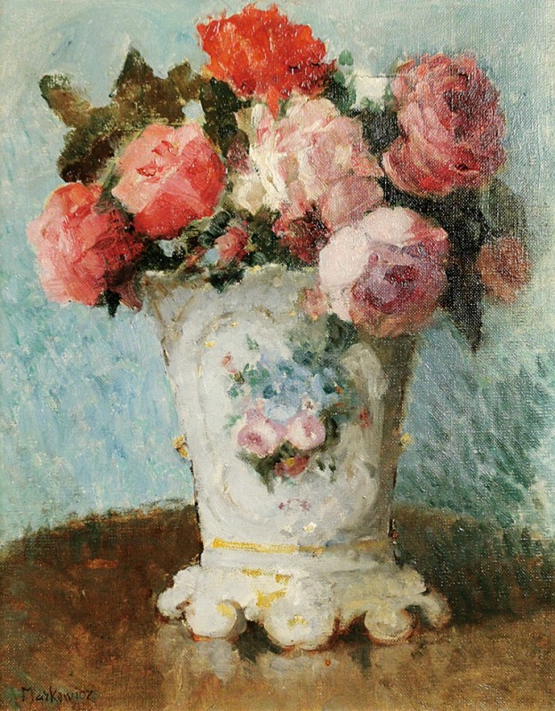 "Pictură. Flori" by Artur Markowicz