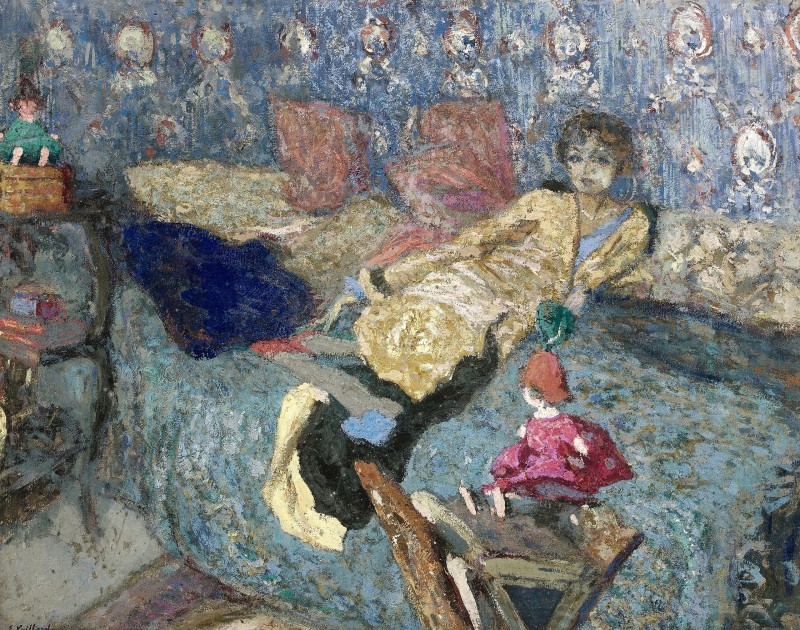 "Composition" by Jean-Édouard Vuillard