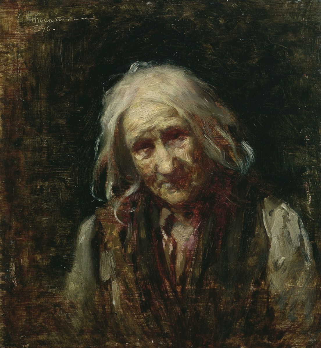 "Pictură. Portret" by Nikolay Kasatkin