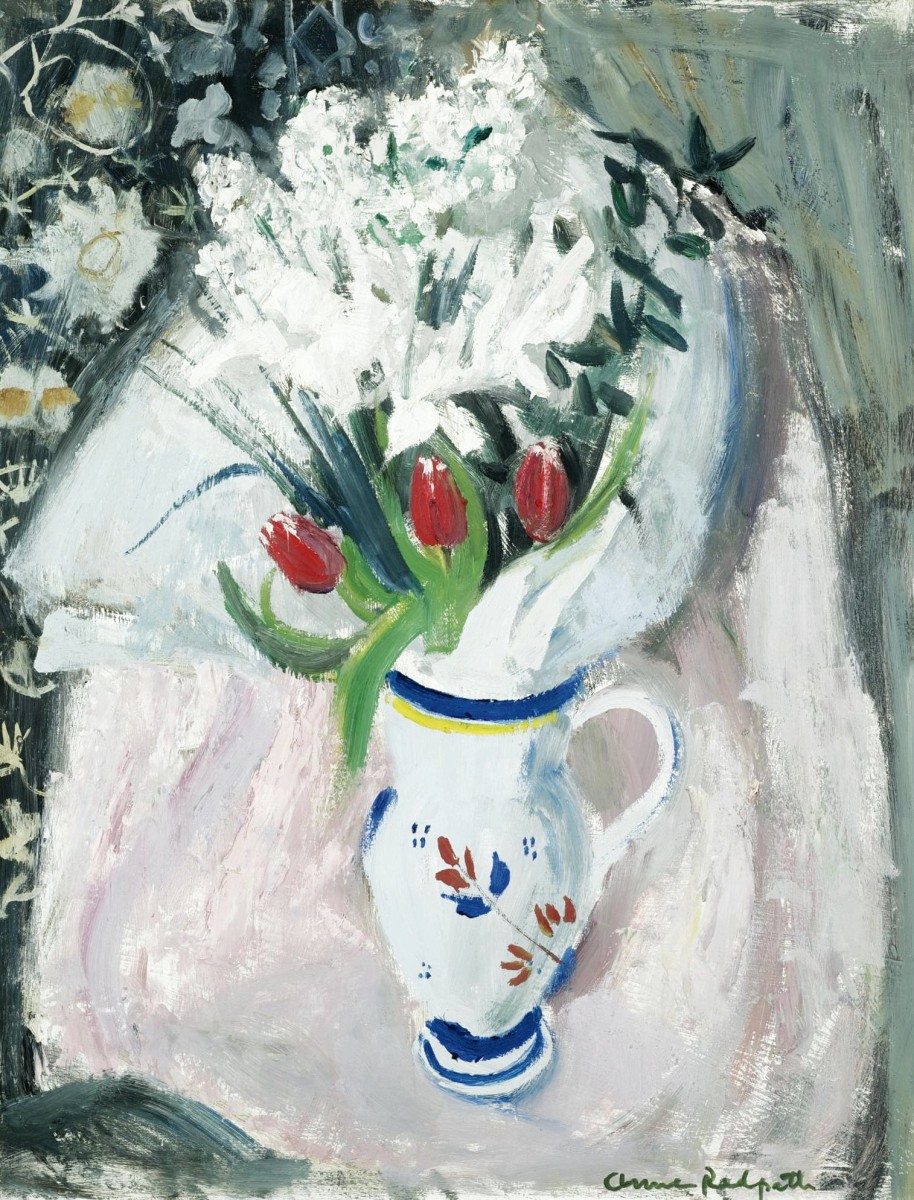 "Painting. Flowers" by Anne Redpath
