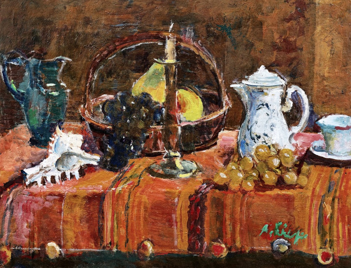 "Painting. Still life" by Aurel Ciupe