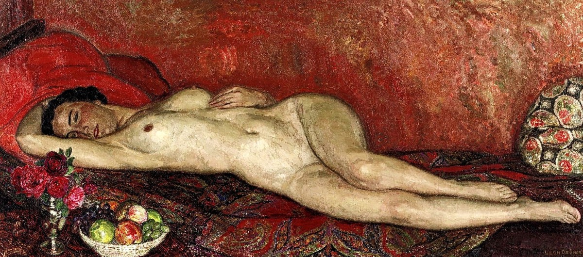 "Pictură. Nud" by Léon de Smet