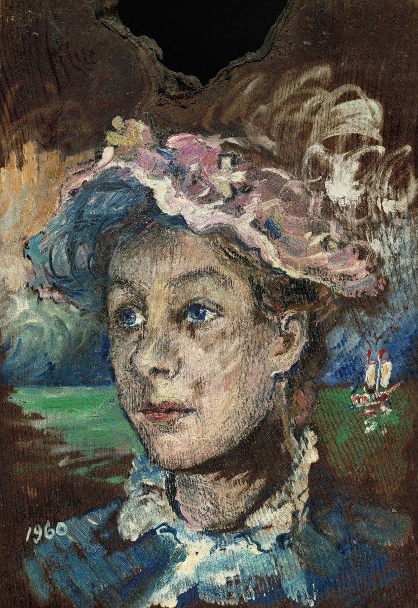"Painting. Portrait" by David Burliuk