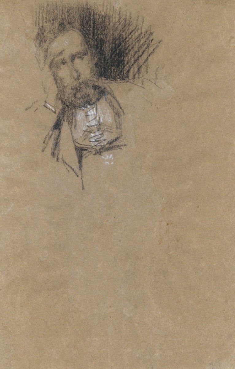 "Drawing. Portrait" by James Abbott McNeill Whistler