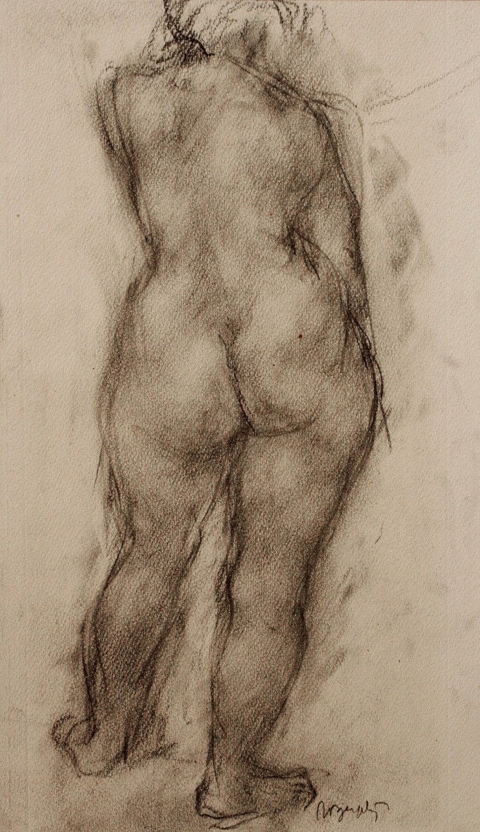"Painting. Nude" by Roger Plin