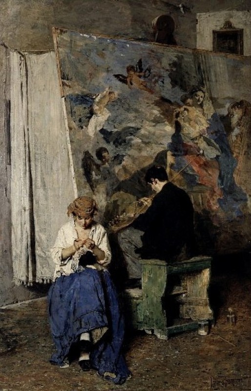 "Composition" by Giacomo Favretto