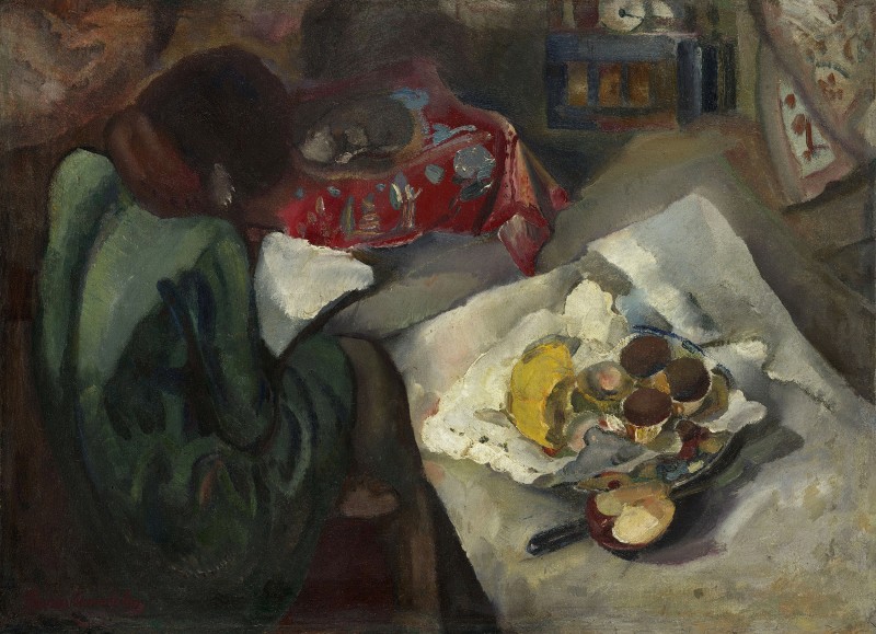 "Painting. Still life" by Boris Israelevich Anisfeld