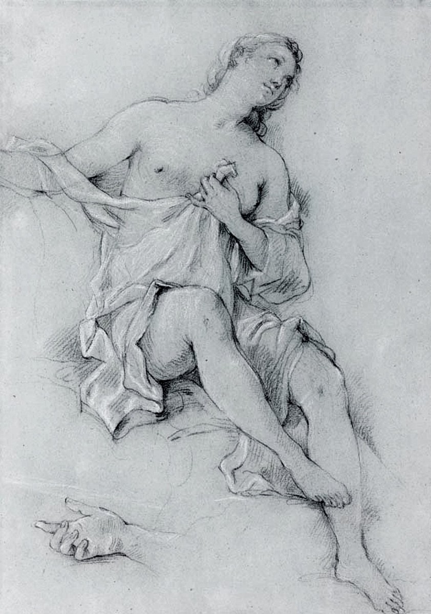"Drawing. Nude" by Charles-Joseph Natoire