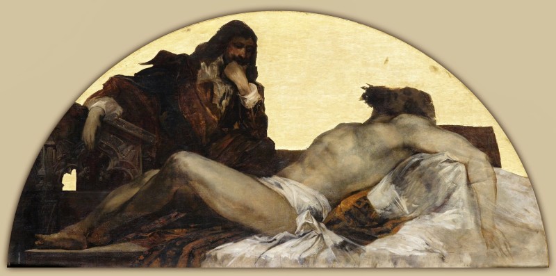 "Композиция" by Hans Makart