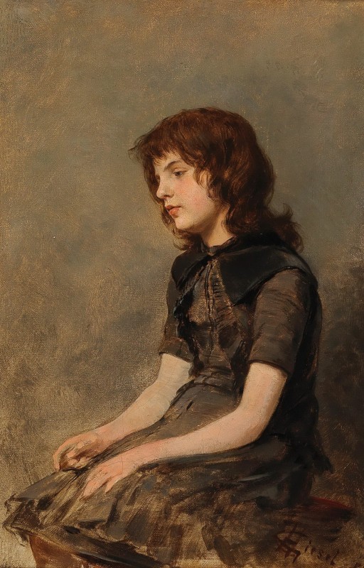 "Painting. Figure" by Hermann Giesel
