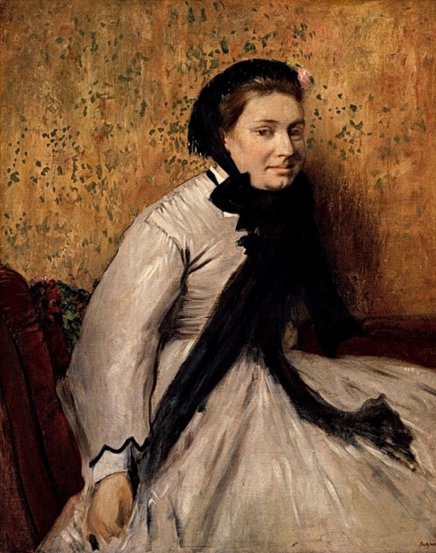 "Painting. Figure" by Edgar Degas