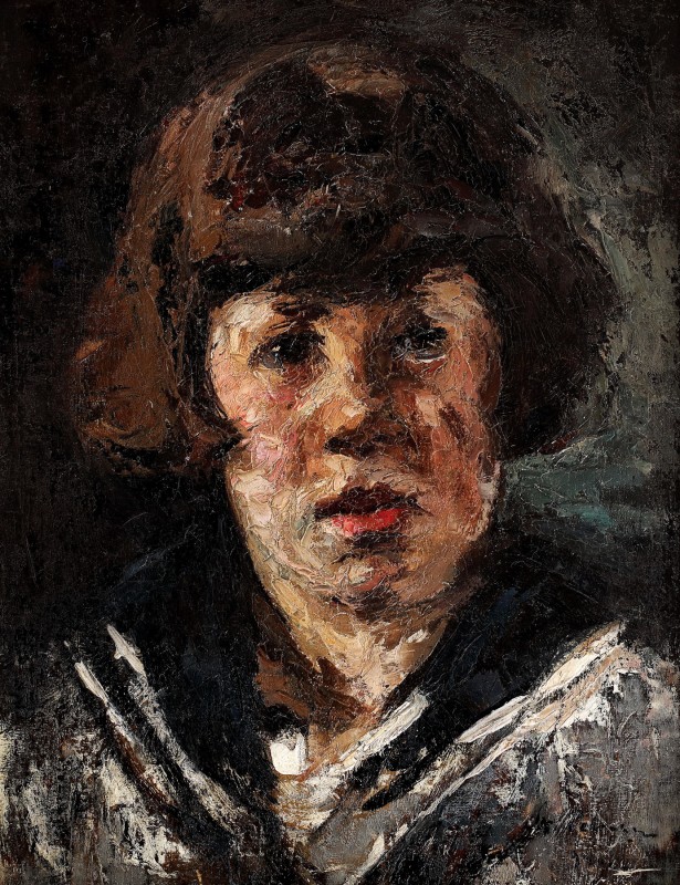 "Painting. Portrait" by Gheorghe Petrașcu