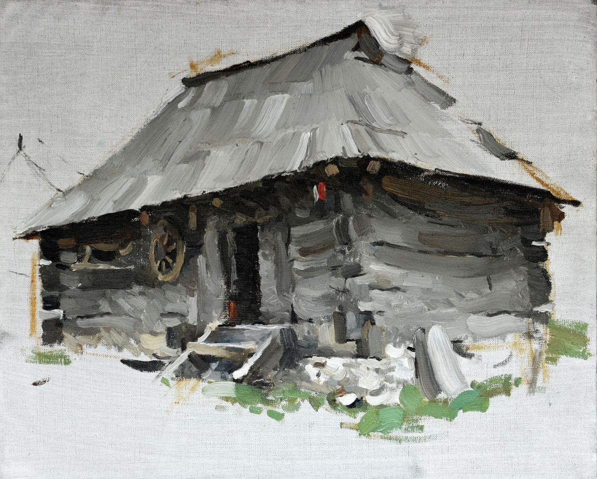 "Motiv" by Cэтэлин Граур, 2016, 400x500mm, масло / холст