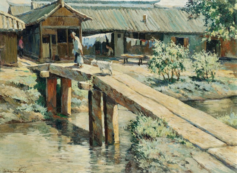 "Painting. Rural" by Ilya Gerasimov