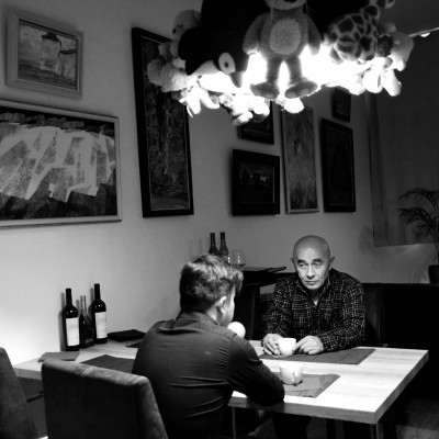 … în procesul de lucru asupra albumului Anatol Ghimpu