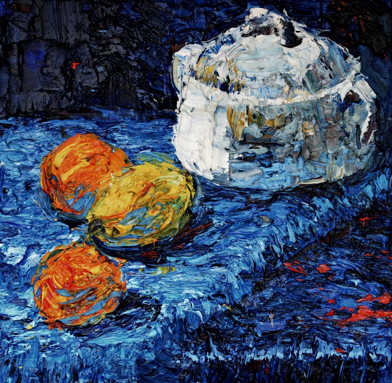 "Natură statică" by Иоан Постиcэ, 2015, 420x420mm, масло / холст