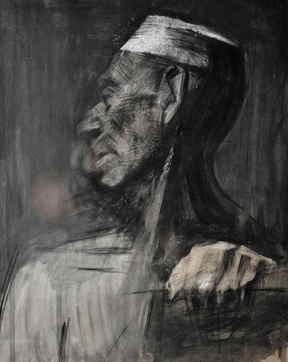 "Portret cu mâini" by Carolina Leagul, 2012