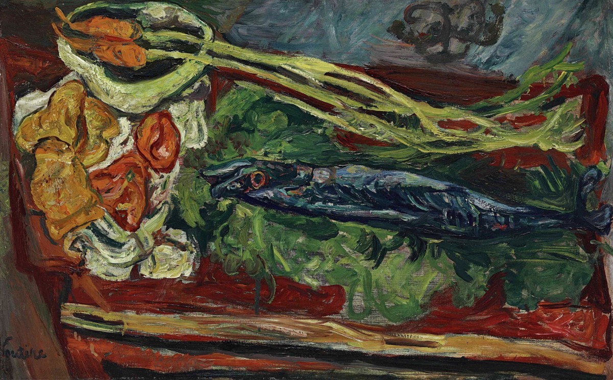 "Composition" by Chaim Soutine