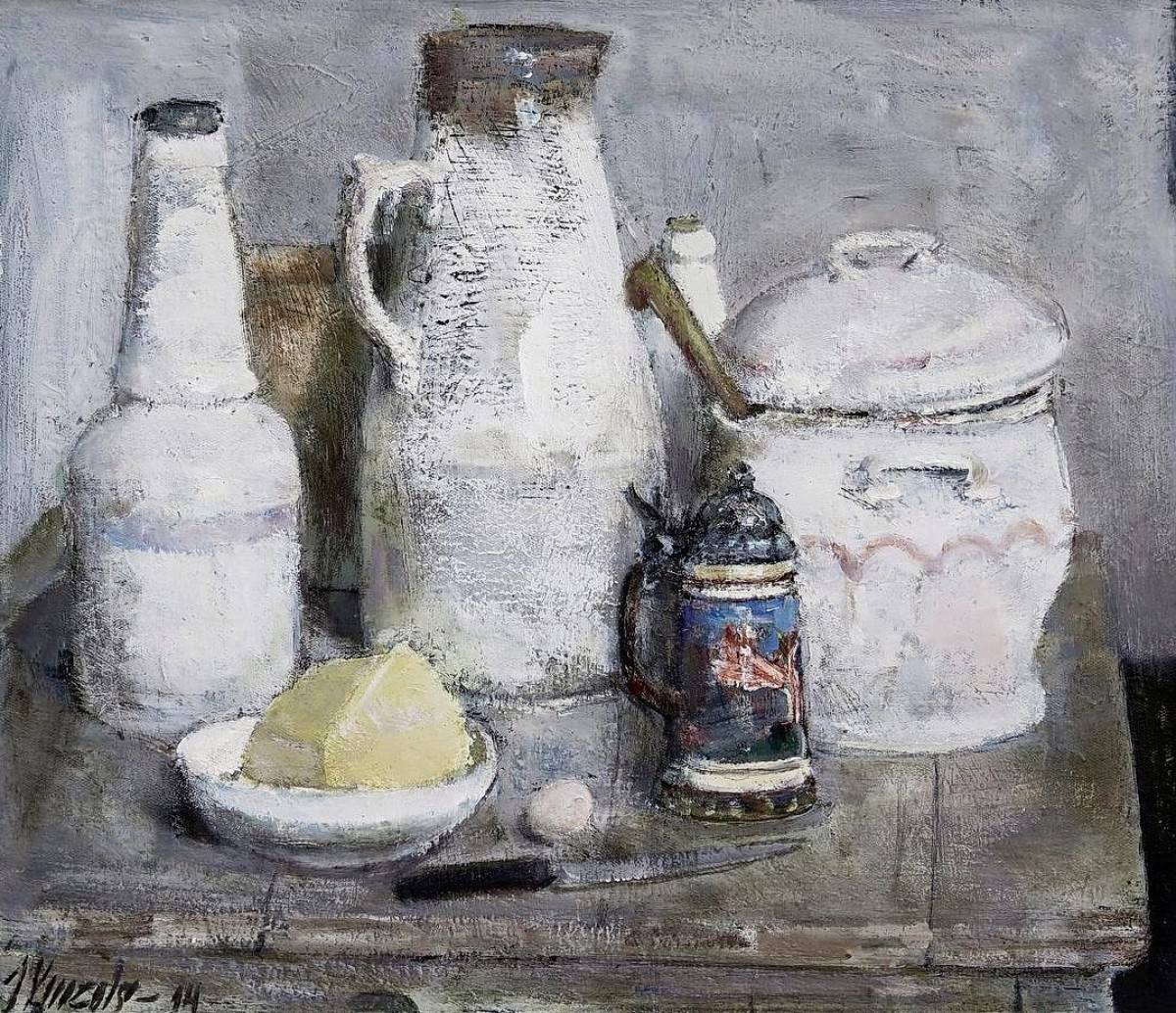 "Painting. Still life" by Imants Vecozols