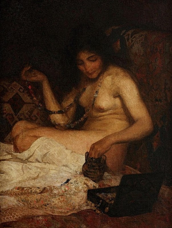 "Composition. Nude" by Ipolit Strâmbu
