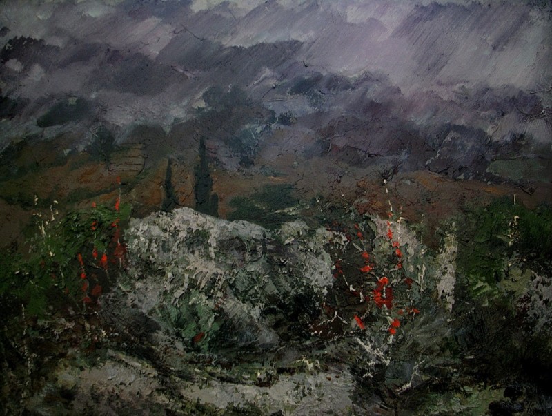 "Painting. Landscape" by Iurie Șibaev