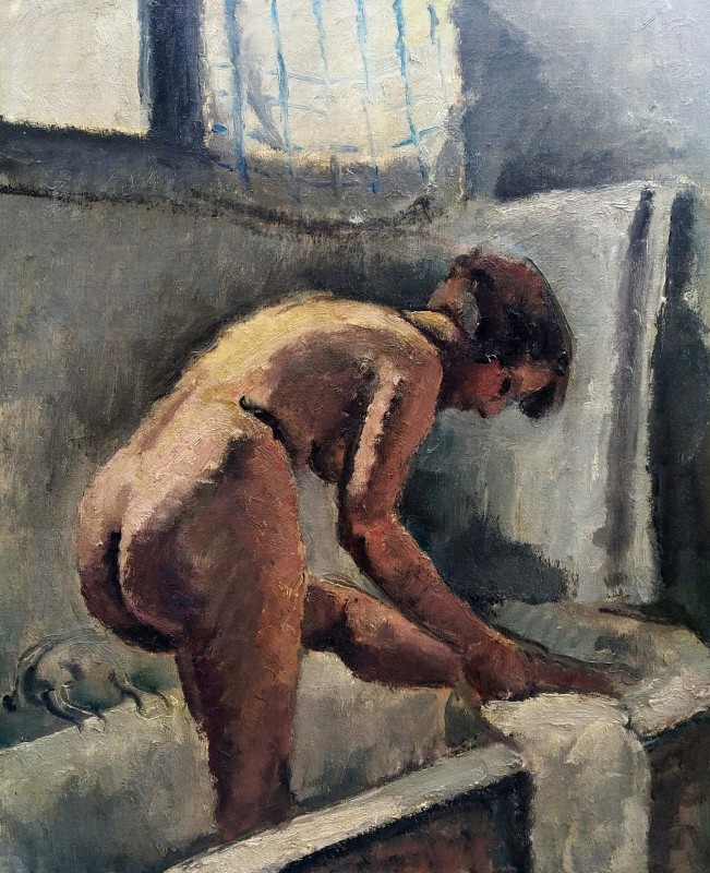 "Painting. Nude" by Maurice Asselin
