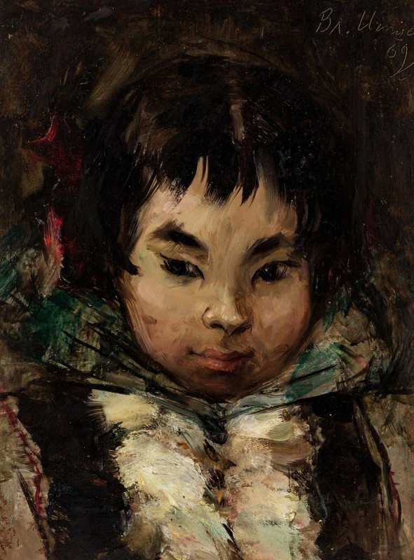 "Painting. Portrait" by Vladimir Aleksandrovich Igoshev