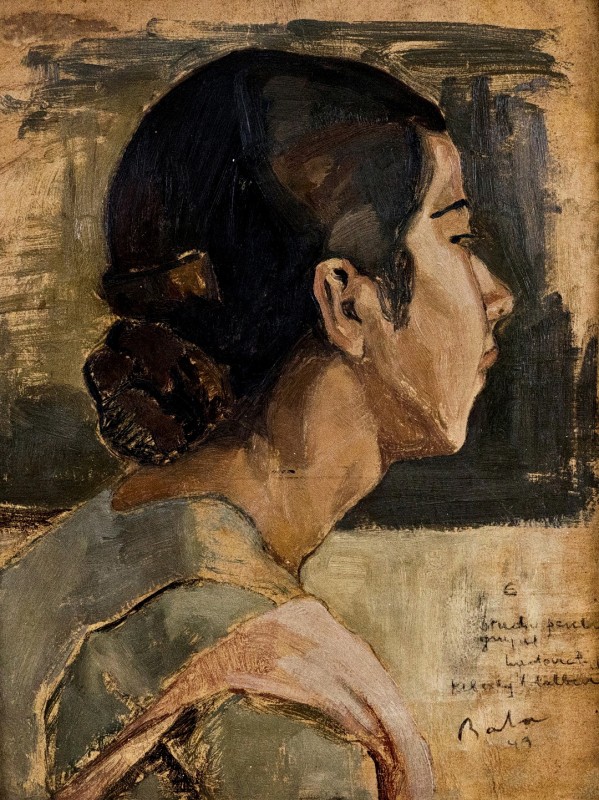 "Painting. Portrait" by Corneliu Baba