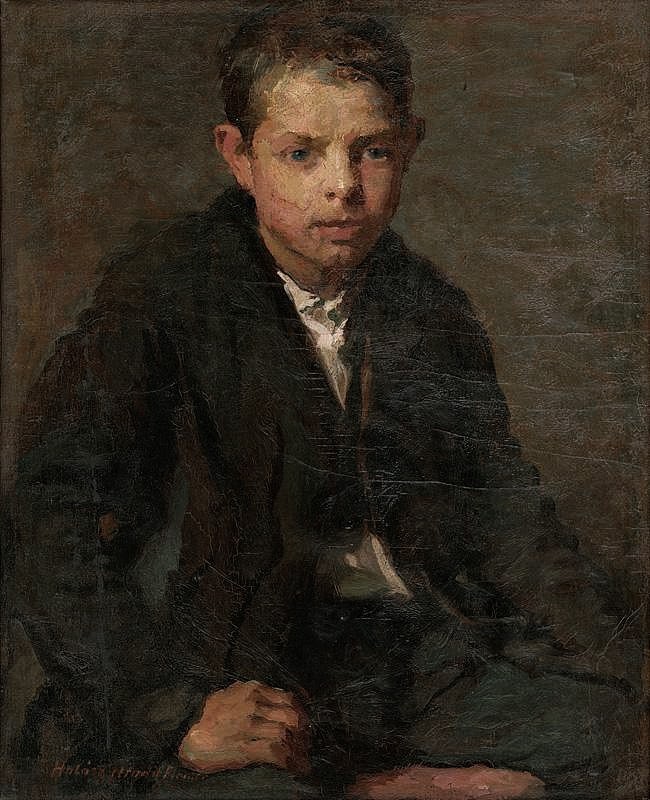 "Painting. Figure" by Elemír Halász-Hradil
