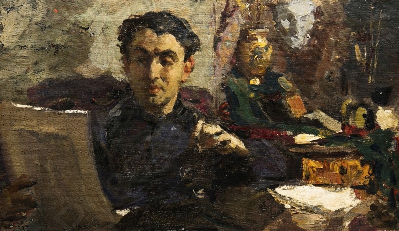 "Composition. Figure" by Boris Ioganson