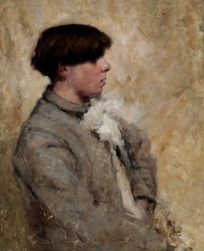 "Painting. Portrait" by Robert Lewis Reid