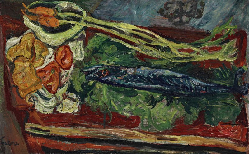 "Composition" by Chaim Soutine