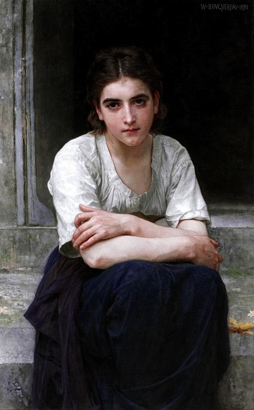 "Painting. Portrait" by William-Adolphe Bouguereau