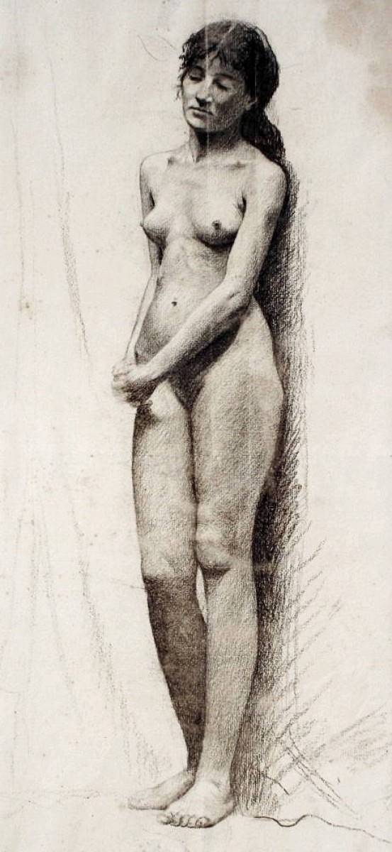 "Desen. Nud" by Pedro Weingärtner