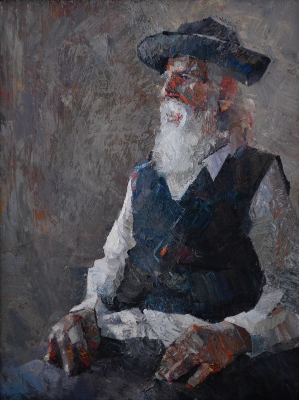 "Живопись. Фигура / полуфигура. Продолжительный" by Виталие Голбан, 700x550mm, масло / холст