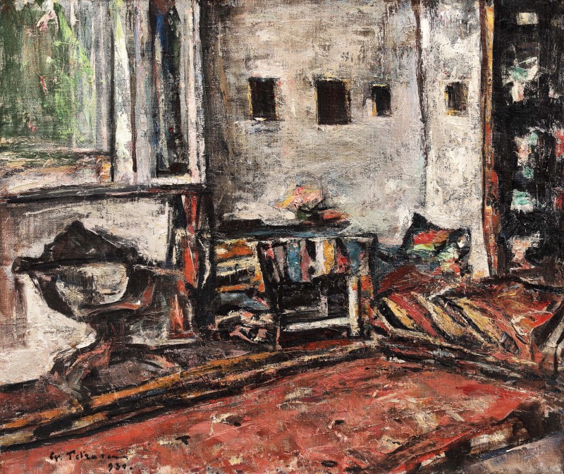"Composition" by Gheorghe Petrașcu