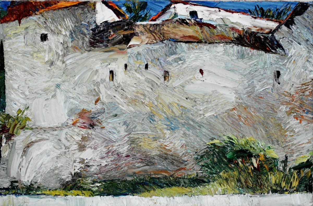 "Studiu. Cetate" by Veaceslav Uzun, 2015, ulei pe pânză