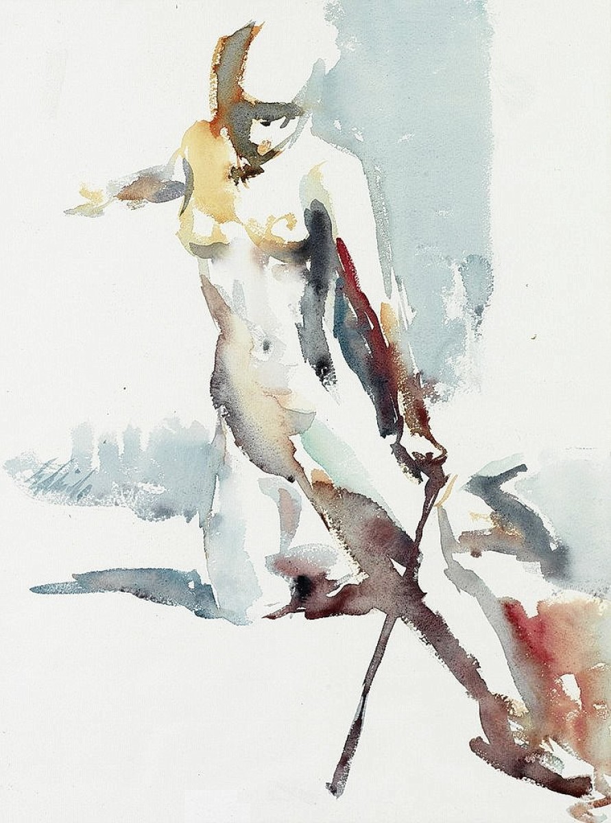 "Painting. Nude. Abstract" by Georg Schmilk