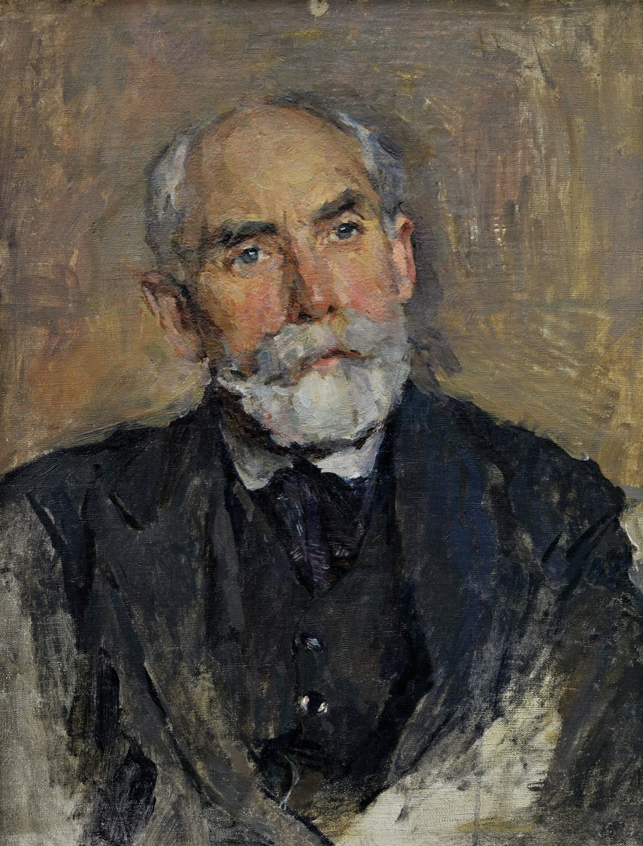 "Painting. Portrait" by Pavel Gavrilovich Volokidin