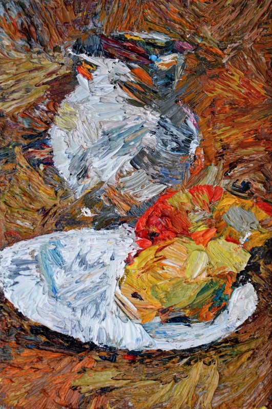 "Painting. Etude. Long term" by Eduard Leahu, 300x200mm, oil on canvas
