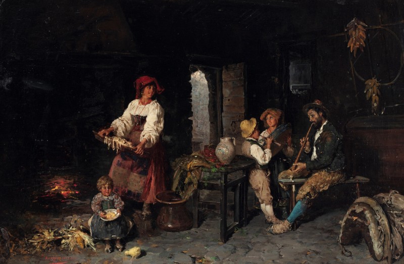 "Painting. People" by Francesco Bergamini