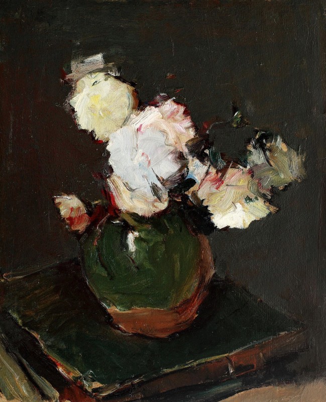 "Painting. Flowers" by Nicolae Furduescu