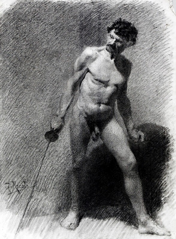 "Painting. Nude" by Giuseppe Micali