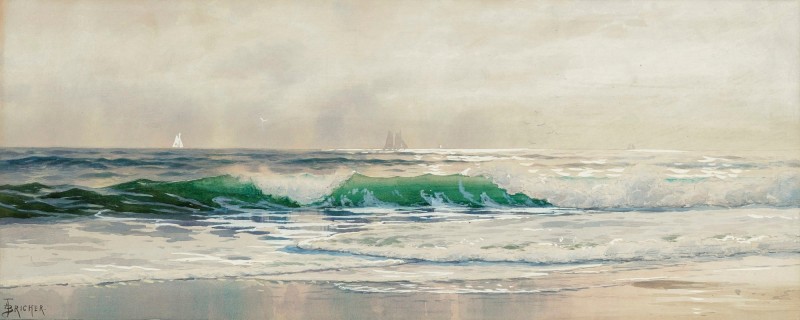 "Painting. Marine landscapes" by Alfred Thompson Bricher