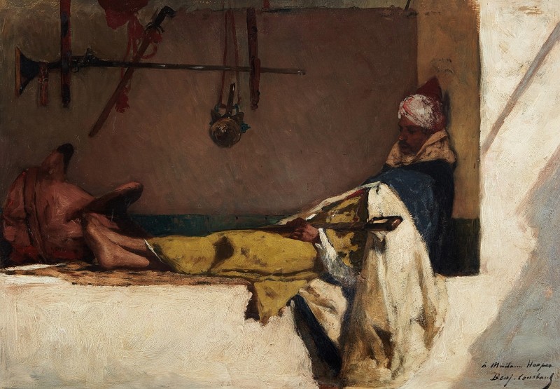 "Composition. Figure" by Jean-Joseph Benjamin-Constant